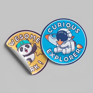 Custom Circle Stickers